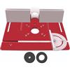 Generico Router Table Insert - Aluminum Alloy Construction, Smooth Sliding Precision, Woodworking Bench Router Plate, Miter Gauge Guide Board | Trimming Engraving Table For Woodworking Routing Projects