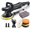 OutFyt 700W Car Polishing Machine DA Polisher Professional 21mm Random Orbit Dual Action Buffer Wax Tool ,Alte prestazioni(Polisher K2)