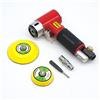 OUTFYT Mini levigatrice pneumatica Lucidatrice Levigatrice orbitale da 90 gradi Strumento ad aria con pad 2 pollici 3 ,Alte prestazioni(21.5mm)