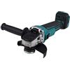 OutFyt Angolo angolo di impatto senza spazzole Grinder Electric Angle Machine Attrezzo elettrico for batteria da 18 V 125/105 / 100mm ,Alte prestazioni(125mm blue)