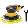 OutFyt Lucidatrice a tampone di potenza da 6 pollici 150 mm, levigatrice pneumatica senza vuoto for la cura della vernice dell'auto e rimozione ruggine ,Alte prestazioni(A9 Sander)