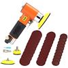 OUTFYT Levigatrice pneumatica Mini 1quot;/2quot;/3quot;Set di rettificatrici for lucidatrice ad aria alta velocità for lucidatura auto ,Alte prestazioni(Yello air sander set)