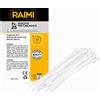 EcoPrice Fascette Cablaggio 4.8x250mm 25pz Bianco RM-FC4825B