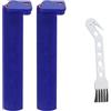 ZLiT Mocio a rullo per aspirapolvere Dyson Spot + Scrub AI Robot Aspirapolvere Morbido Rullo Mop Panno Boccole Pezzo di Ricambio (Blu)