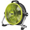 Ryobi ONE+ - Ventola ibrida wireless 18 V serie WHISPER 14 pollici (solo attrezzo), PCL813B, verde