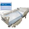 MEDICAL SUD PROFESSIONAL 6 Lenzuola Monouso Impermeabile In Tessuto Non Tessuto e Polietilene Cm.140 x 240 Ideali Per Proteggere Dalla Fuoriuscita Di Liquidi Per Degenze Ospedaliere E In Casa Made In Italy