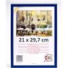 3-B Cornice MAUI blu scuro 21x29,7 cm (A4) cornice in legno, cornice per foto, cornice per documenti con vetro acrilico