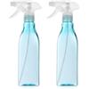 WUJIAQIU Bottiglie Spray, 2 Pezzi 450ml Bottiglie Spray per Piante, Flacone Spray per Acqua, Zerstäubatore di Plastica, Spruzzatore vuoto Riempibile per Fiori, Giardino, Capelli, Parrucchieri