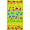 IL BOTTEGONE Telo Mare In Morbida Spugna Jacquard Antisabbia Spiaggia Piscina 100% Pregiato Cotone (Geko 03, 90x165 cm)