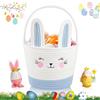 SilverChry Cestini Pasquali, Cestino Pasqua in Corda di Cotone, Cestino Pasquale per Bambini con Manico, Sacchetti per Caramelle Bambini, Cesto Pasquale Caccia Uova Regalo di Pasqua