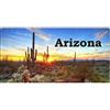 Biopracess Arizona Desert Sunset State Landscape Targa Targa 15,2 x 30,5 cm