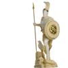 BeautifulGreekStatues Ares Mars Dio della Guerra Zeus Son Statua romana Alabastro tono oro 16 cm