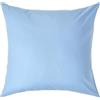 HOMESCAPES Federa per cuscino 60x60 cm in cotone egiziano 200 fili, Federa per cuscino quadrata Colore Blu