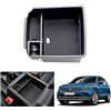 GAFAT Compatibile con VW Tiguan 2/ Seat Tarraco 2016-2023 Scatola Portaoggetti per Console Centrale, V W Tiguαn MK2 Organizer per Braccioli, Vano Portaoggetti (Nero)