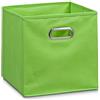 Zeller 14114 Contenitore, Non-Woven, Verde, 32x32x32 cm