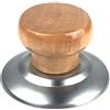 Anawakia Pomello Universale per Coperchio da Cucina - Manico di Ricambio per Pentole in Legno (1 Pezzo)