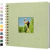 Yopih Album Fotografico Copertina in Lino, 20 x 20 cm 20 Fogli 40 Pagine