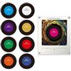 HUFENYU Magneti Da Frigorifero Con Musica Retrò Con Lettore Programmabile NFC Set 9 Pezzi Magneti Da Frigorifero Con Dischi In Vinile Vintage Mini Jukebox Da 128 MB Con Luce A LED