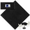 DELIZIE DI CARTA PZ 25 TOVAGLIE COPRIMACCHIA Tessuto Non Tessuto TNT 100X100 CM Nero Black