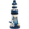 Garneck 1 Pc Torre Di Luce in Faro Decorativo in Legno Arredamento Faro Ornamento Spiaggia in Legno Scultura Scaffale Marina Centrotavola Del Faro Di Legno Mare Domestico Statuetta