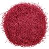 Mamiddle Paglia per Cesti Decorativa - 500g Raffia per Riempimento Regali, Filler per Cestini, Scatole e Decorazioni - Materiale per Party, Matrimoni, Natale (Rosso)