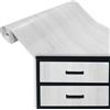 DecoMeister Pellicola Adesiva per Mobili 90x100 cm - Carta Adesiva Effetto Legno per Rivestimento Mobili Cucina e Armadio - Pellicola Decorativa Lavabile e Impermeabile - Olmo Nordico
