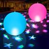 Luxfero Luci Galleggianti per Piscina a Solare,Palla Luminose per Piscina Gonfiabili,Luci Piscina Impermeabili IP68 per Laghetto,Delle Luci LED Piscina per Proiezione Animali da Giardino - 2 Pezzi