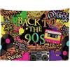 Ulticool - Appeso a Parete Decorazione - 90s Party Vintage Graffiti - 200 x 150 cm Grande Murale Manifesto - Accessori Casa Soggiorno Camera da Letto Soffitto