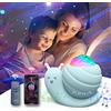 Mycket Star Luce Notturna per Proiettore, Luci per Proiettore Aurora Galaxy 4 in 1, Luce Notturna per Bambini Lumaca con Telecomando/ Altoparlante Bluetooth per Musica/ Funzione Timer