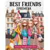 PublishDrive Best Friends Ephemera Book: High Quality Images Of Peoples, For Paper Crafts, Scrapbooking, Mixed Media, Junk Journals, Collage Art, Artist Trading Cards, and More.