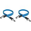 Master Lock 3226EURDAT Cinghia Elastica con Ganci [Cavo 120 cm] [Gancio Invertito] - Ideale per Giardinaggio, Trasporto, Trasloco, Campeggio (Confezione da 2)