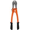 Edward Tools Tagliabulloni da 35,6 cm - Lama in acciaio T8 forgiato resistente taglia filo di acciaio, recinzione a catena, aste metalliche, viti, serrature, piccoli lucchetti - taglierina ergonomica