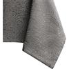 AmeliaHome, tovaglia idrorepellente, design a effetto loto, Poliestere Cacao Gaia 60x60 cm