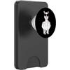 Grandio Design Introverted Intellectual Dito Medio Divertente Lama Inappropriato Rude Antisociale PopSockets PopWallet per MagSafe