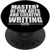 profession academic degree university ca Maestro di Belle Arti in Scrittura Creativa (M.F.A.) PopSockets PopGrip Adesivo
