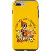 Fall Season Shirts & Gifts HHWCo. Custodia per iPhone 7 Plus/8 Plus Just One More Chapter Skeleton Reader Autunno Book Lover Autunno