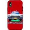 Ghostbusters Custodia per iPhone X/XS Ghostbusters Logo Ecto 1 New York NYC anni '80 1984 Film Classico
