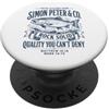Biblical Humor Tees Funny Christians Simon Peter & Co. Cristiano divertente PopSockets PopGrip Adesivo