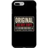 DAGUE ONE Custodia per iPhone 7 Plus/8 Plus Design vintage con codice a barre originale Do Not Copy