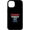 Legend Since Birthday Custodia per iPhone 13 Legendary Since July 2008