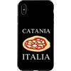 Catania Vacation And Sicily Trip Custodia per iPhone XS Max Italia Pizza Catania