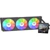 Thermaltake LB360 Ultra ARGB, raffreddamento ad acqua AIO da 360 mm, display LCD da 2,1 pollici, illuminazione ARGB, ventola a telaio singolo, testa della pompa girevole, supporto Intel/AMD