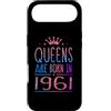 Queens Are Born 1961 65 Years Old 65th B Custodia per iPhone Air Queens Are Born In 1961 65 Years Old Funny 65th Birthday