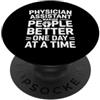 Physician Assistent Graduation Gifts for Assistente medico futuro Assistente medico PA PopSockets PopGrip Adesivo