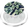 Sage & Mint Green Bows And Ribbons Gifts Motivo a nastro con fiocco verde coquette PopSockets PopGrip per MagSafe