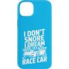 26Rd Londonshirts Apparel Custodia per iPhone 14 Plus Non russo, sogno di essere una macchina da corsa, umorismo