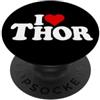 LOVE OF THOR NAME TEES I LOVE HEART THOR NOME SU UN TEE PopSockets PopGrip Adesivo