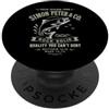 Biblical Humor Tees Funny Christians Simon Peter & Co. Cristiano divertente PopSockets PopGrip Adesivo