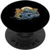 Classic Car Apparel & Clothing US Cars - Auto d'epoca PopSockets PopGrip Adesivo