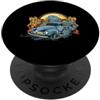 Classic Car Apparel & Clothing US Cars - Auto d'epoca PopSockets PopGrip Adesivo